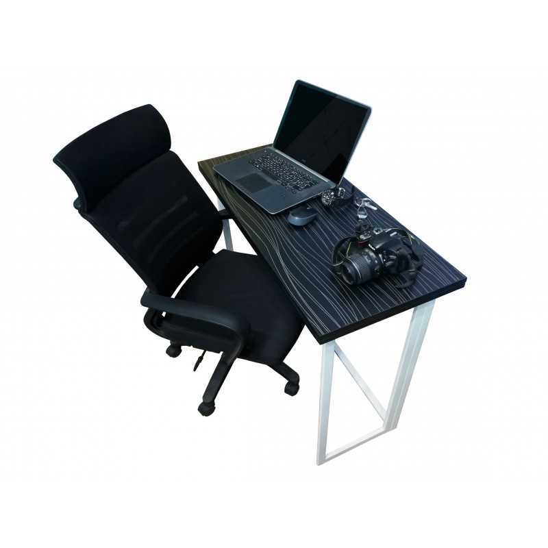SMART FOLDING COMPUTER TABLE (HD-OT-022) Black & White