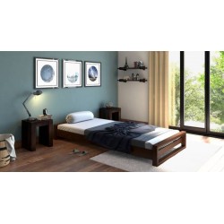 Single Bed Pure Solid Wood design in lahore pakistan