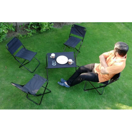folding chair and table set outdoor  for camping picnic lawn patio. folding chairs in Lahore.