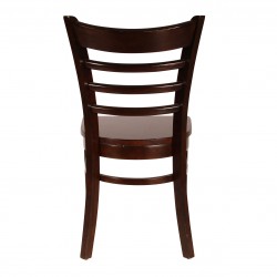 Cafe and restaurant dinner Chair Pure Solid Wood dark brown for sale in lahore