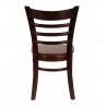 Cafe and restaurant dinner Chair Pure Solid Wood dark brown for sale in lahore