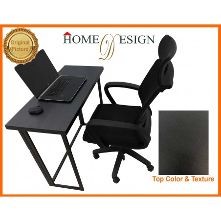 SMART LAPTOP STUDY TABLE (HD-OT-022-CharcoalBlack)