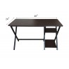 office furniture Lahore computer tables with cpu and book shelf