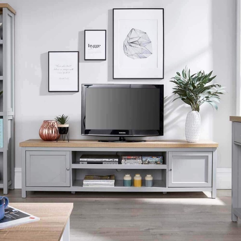 AMBROZ LED Console / TV Unit (HD-LCD-018)
