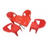 set of table and chairs Plastic stacking outdoor lawn for sale online n Lahore