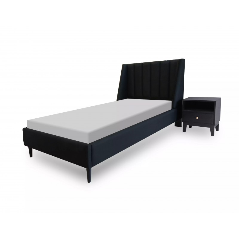 padded single bed for sale in lahore latest design with price