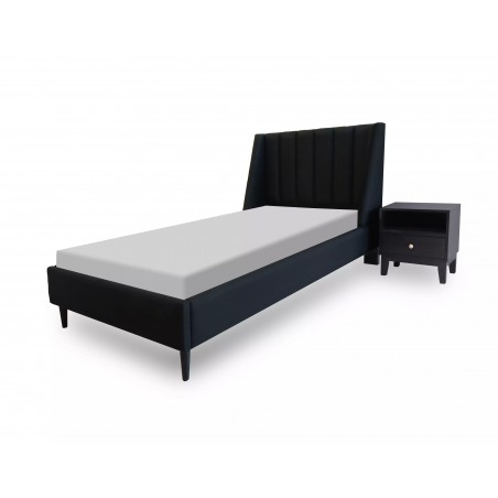 padded single bed for sale in lahore latest design with price