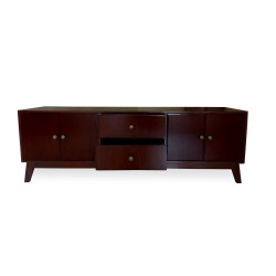 TV LCD LED Consoles Lahore Design at best price dark brown