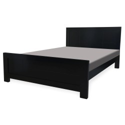 king size double bed with side table super king size bed  Black king size bed set