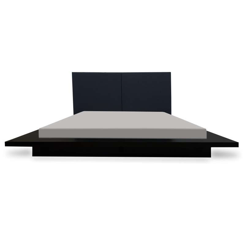 low height king size double bed low profile pure wooden bed for sale in Lahore latest design with price