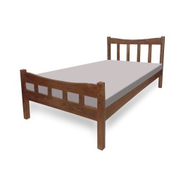 Ermita Pure Solid Wood Single Bed (HD-SBD-078)