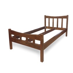 Ermita Pure Solid Wood Single Bed (HD-SBD-078)