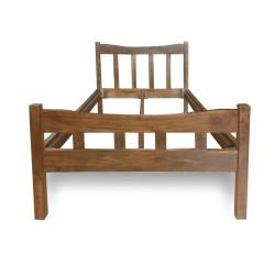 Ermita Pure Solid Wood Single Bed (HD-SBD-078)