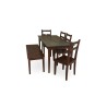 Dining table set for 6 persond 4 chairs 1 bnch pure wood best dining table price in Lahore