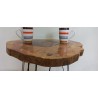 small serving table Raw Wooden Side table for sale in Lahore Pakistan at best price  latest design