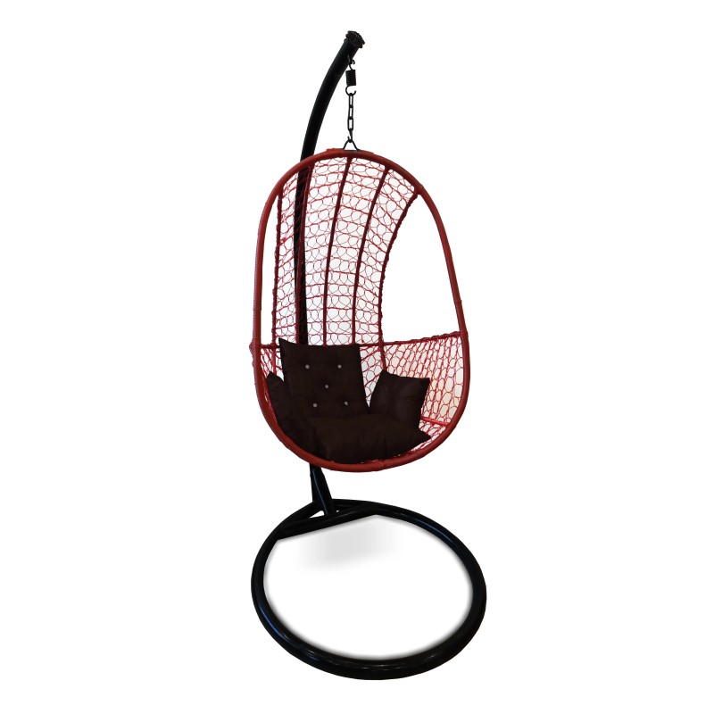 Red Swing  Jhula hanging pod with stand
for sale in Lahore, Pakistan at best price