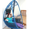 Blue Swing  Jhula hanging pod with stand
for sale in Lahore, Pakistan at best price