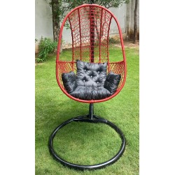 Red Swing  Jhula hanging pod with stand
for sale in Lahore, Pakistan at best price