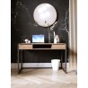 Designer Computer Table with Metal Frame and Beech Top price for sale in lahore