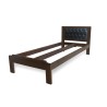 Single bed designs wooden at best price in Lahore Pakistan.