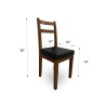 dining table for sale in Lahore. 6 person 6 chairs dining set.