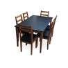 dining table for sale in Lahore. 6 person 6 chairs dining set.