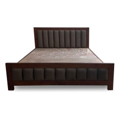 Pure wood double bed designs with Best price in Lahore pakistan. Economical and durable. simple double bed design