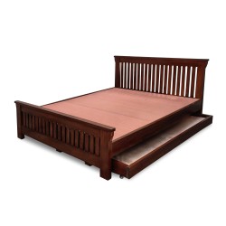 Unbeatable prices on King Size Double Beds with Trundle in Lahore! Shop now for comfort and style