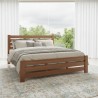 Sesena Heavy Solid Wooden King Size Bed (HD-BD-037-H)