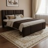 Luxury King Size Upholstered Bed (HD-BD-074)