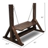 Heavy Duty Wooden Swing Jhoola for outdoor and indoor