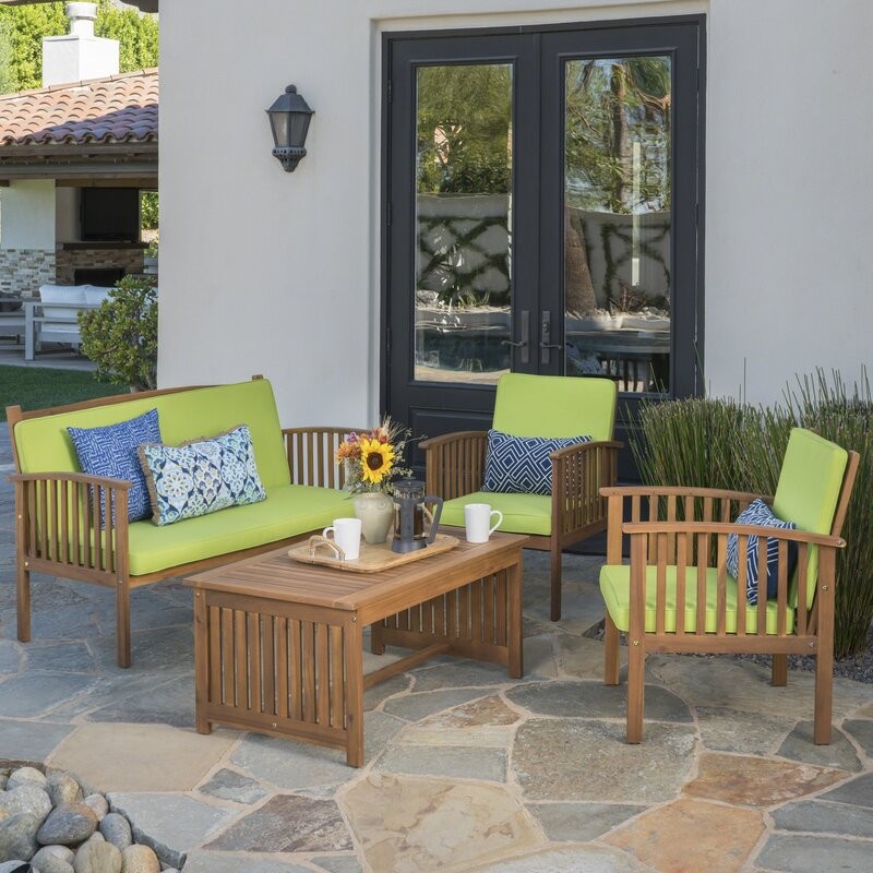 Safira Patio Outdoor Table & Easy Chairs buy online Lahore-Pakistan