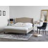 king size cushioned bed design with price in lahore pakistan