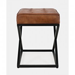 Lorilee Leatherette Tufted Rectangle Standard Ottoman buy online Lahore-Pakistan