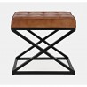 Lorilee Leatherette Tufted Rectangle Standard Ottoman buy online Lahore-Pakistan