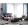 king size cushioned bed design with price in lahore pakistan