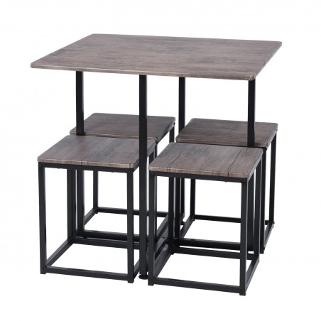Carbon Loft Manila 5-piece Dining Table Set buy online Lahore-Pakistan